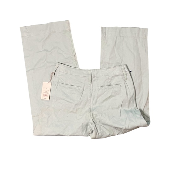 A New Day Relaxed Straight Leg Pants Stretch Aqua 2 - Picture 2 of 6